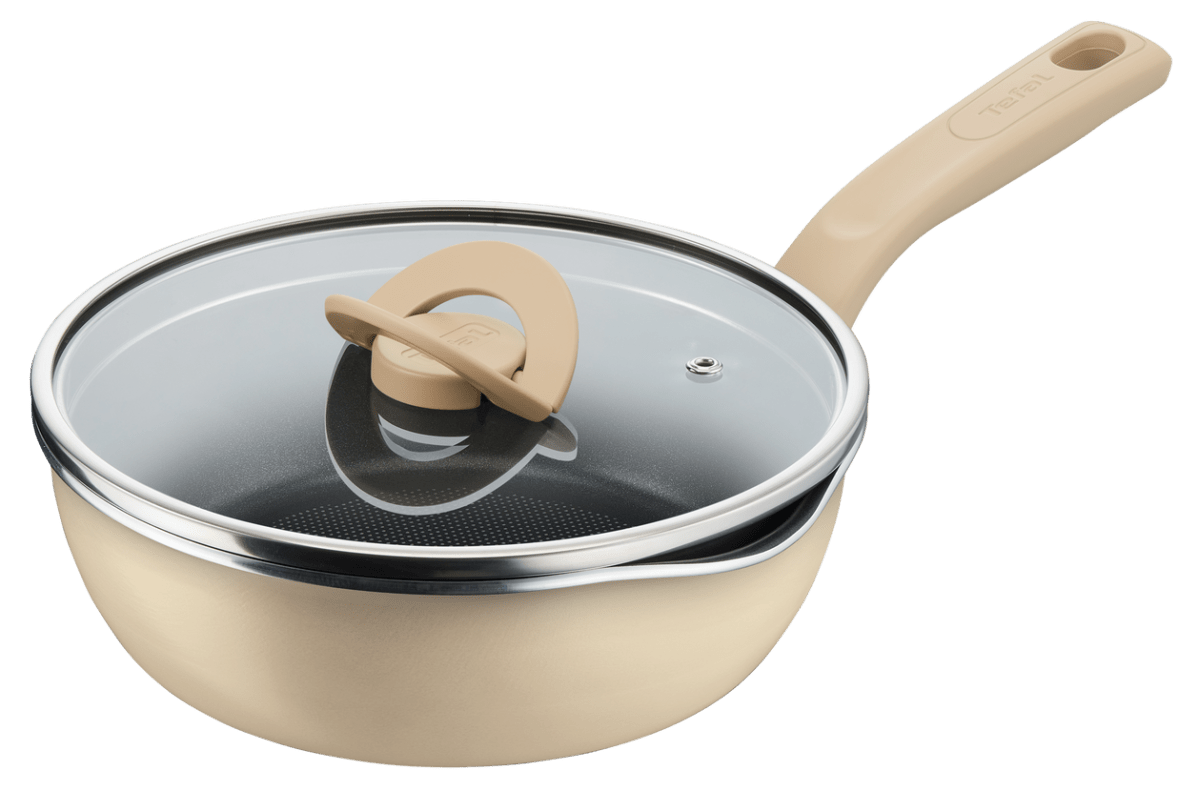 Tefal One-Pick-Pot Pan 22cm - Beige - TEF-G16725 - Image 2