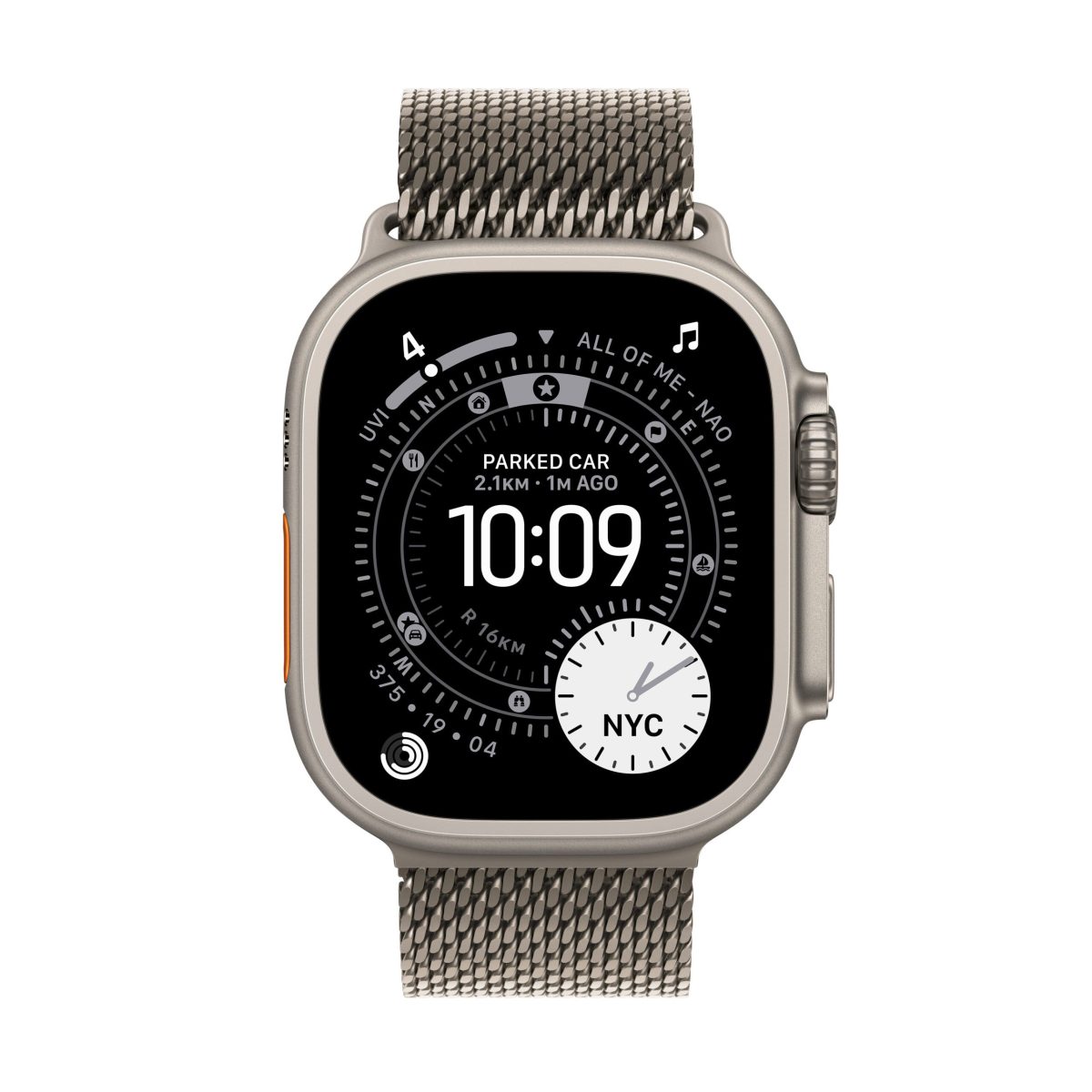 Watch Ultra 3 GPS + Cellular with Titanium Case and Milanese Loop 49mm - Image 3
