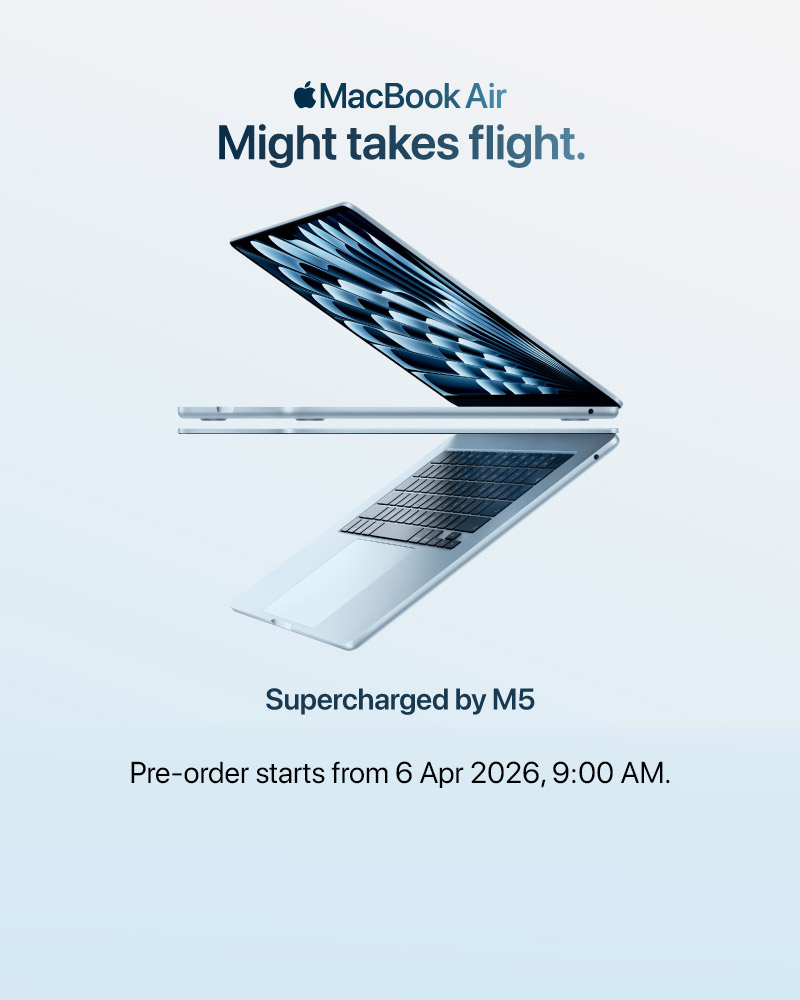 Apple New Product MacBook Air M5 KV Main Comm Asset SHSQ 0302202