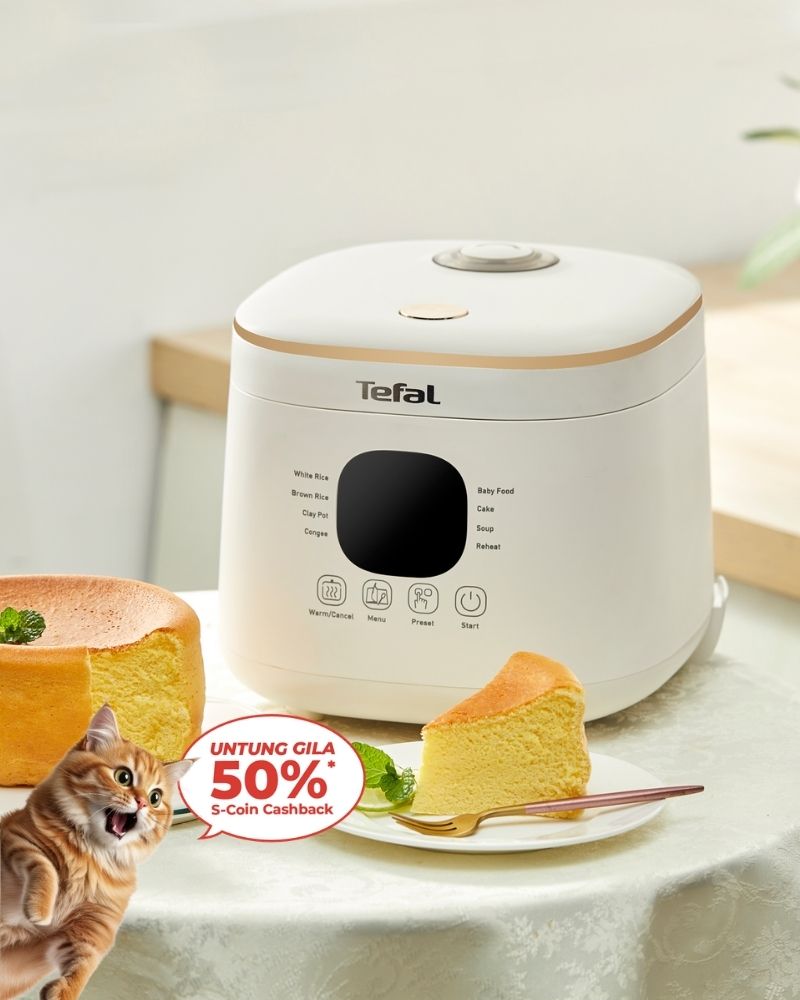Tefal 0.7L Mini Fuzzy Logic Rice Cooker