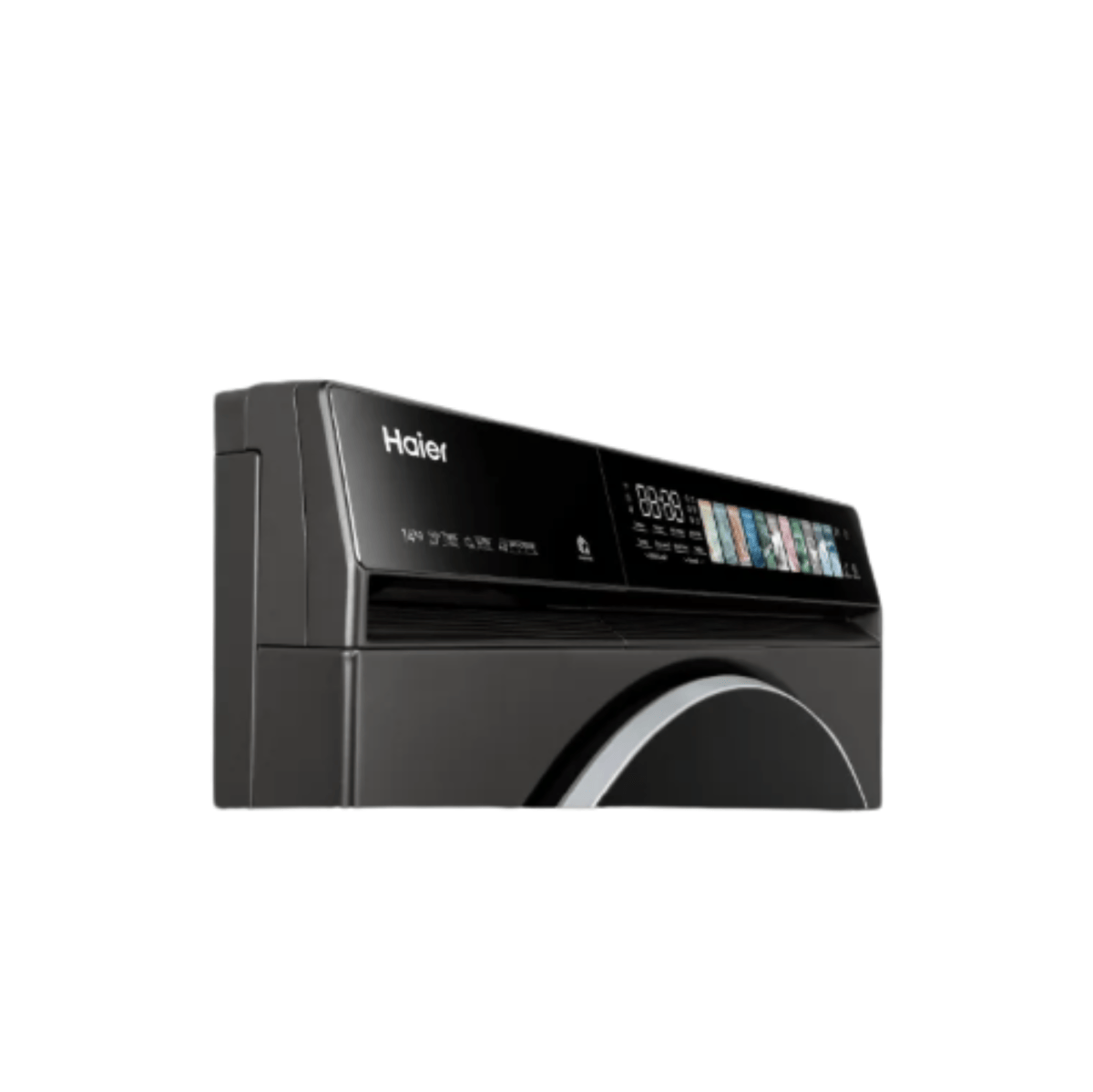 Haier dryer digital control panel with multiple drying programmes
