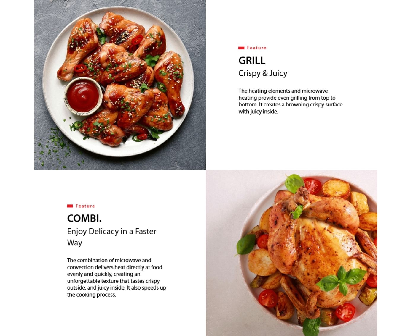 Even microwave heating for fresh salmon fillet