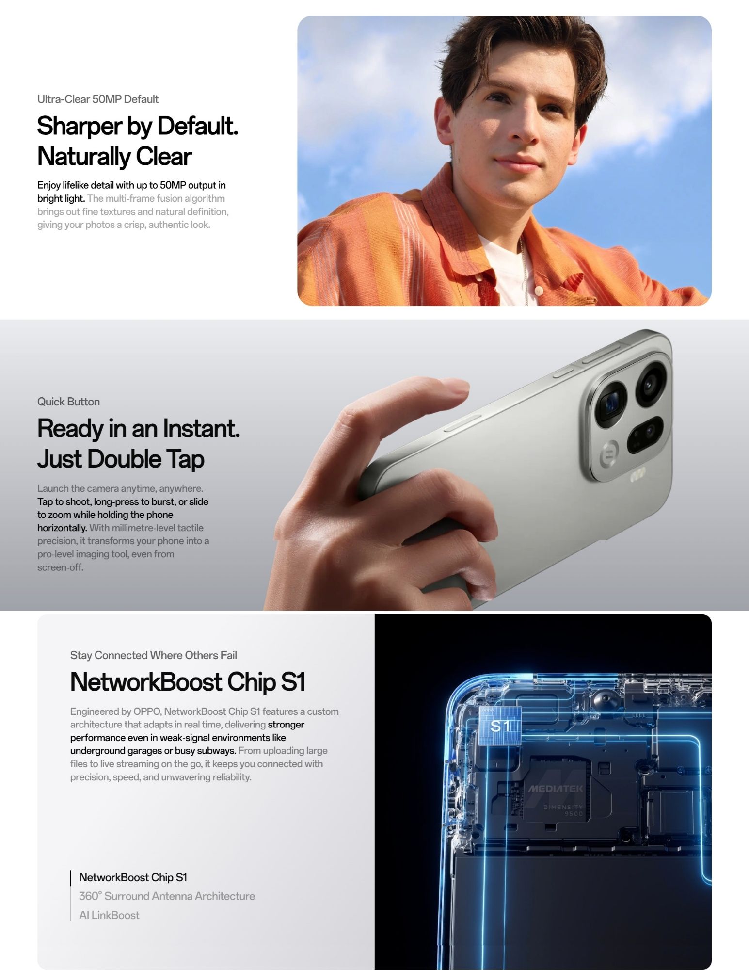 NetworkBoost Chip S1 improves signal in weak connectivity areas