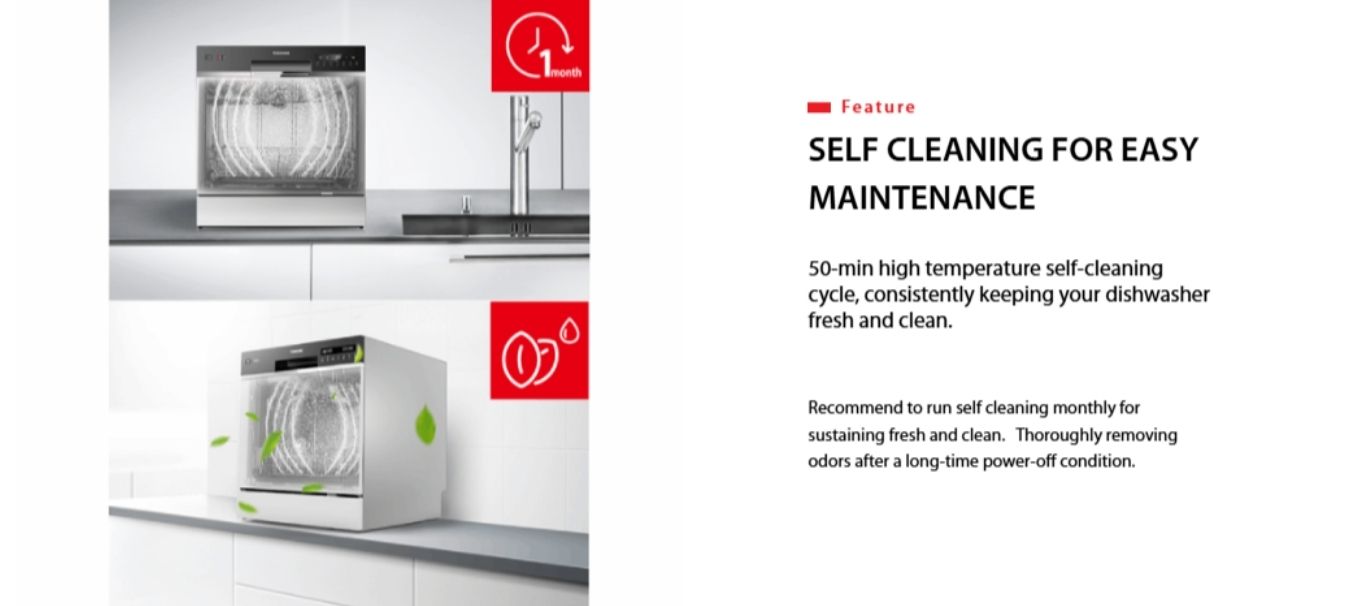 Dishwasher LED control panel with intuitive display