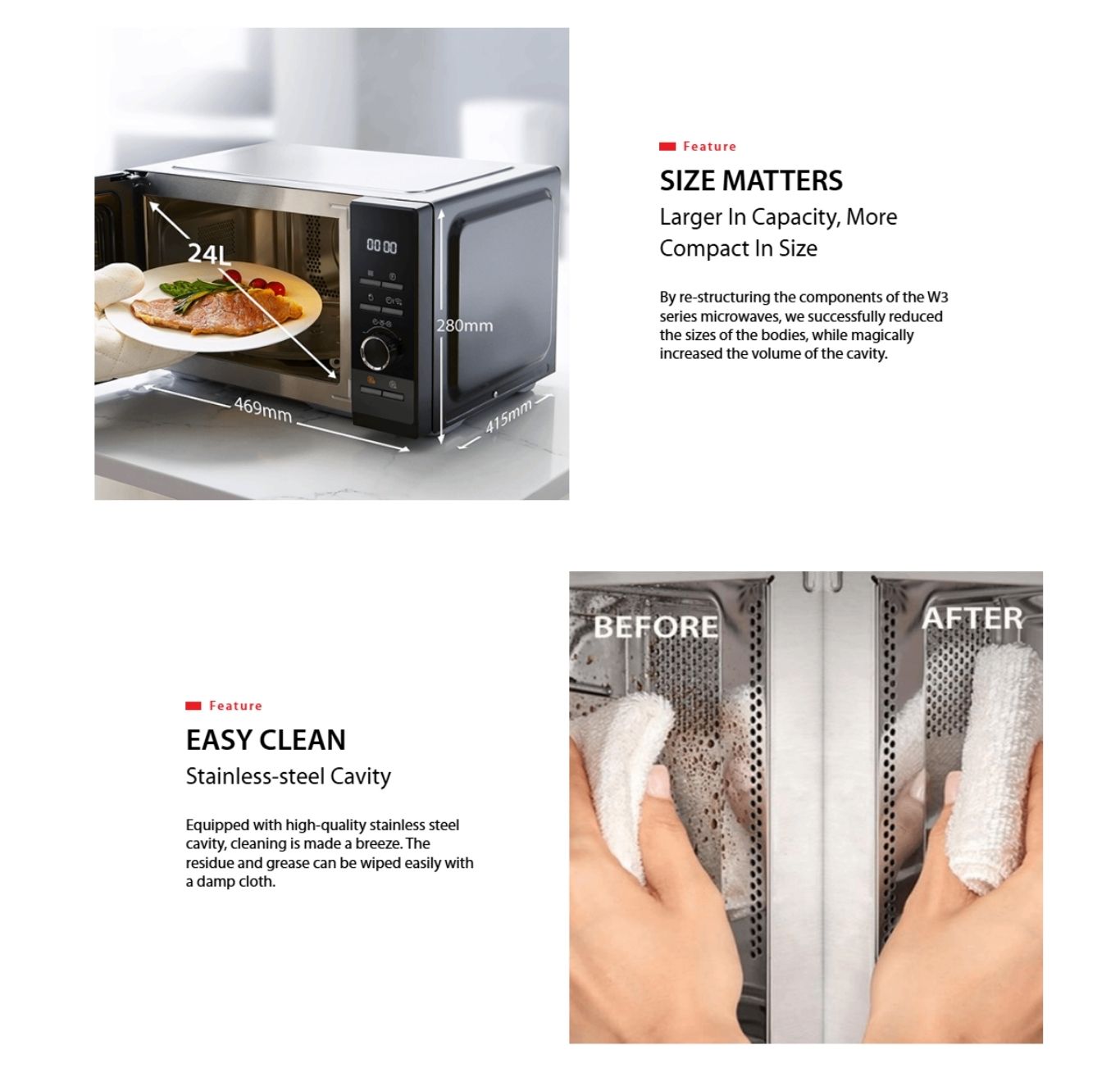 Auto menu options for convenient everyday cooking