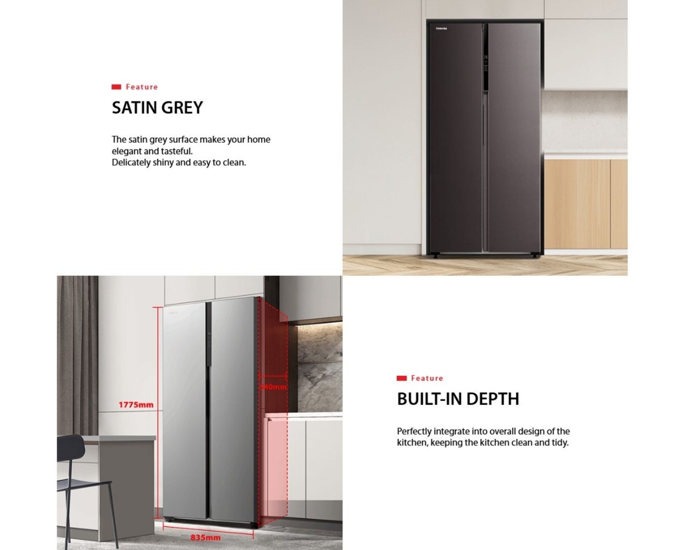 Seven-layer air supply for even cooling