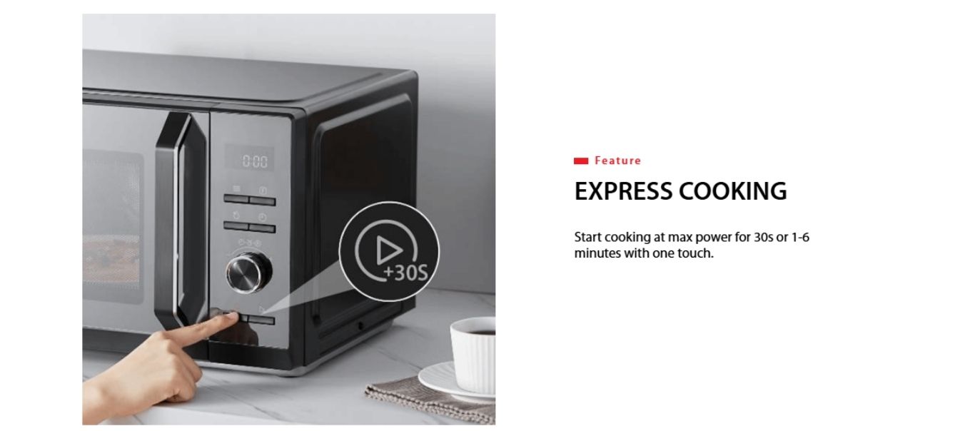 Smart microwave control via TSmartLife mobile app