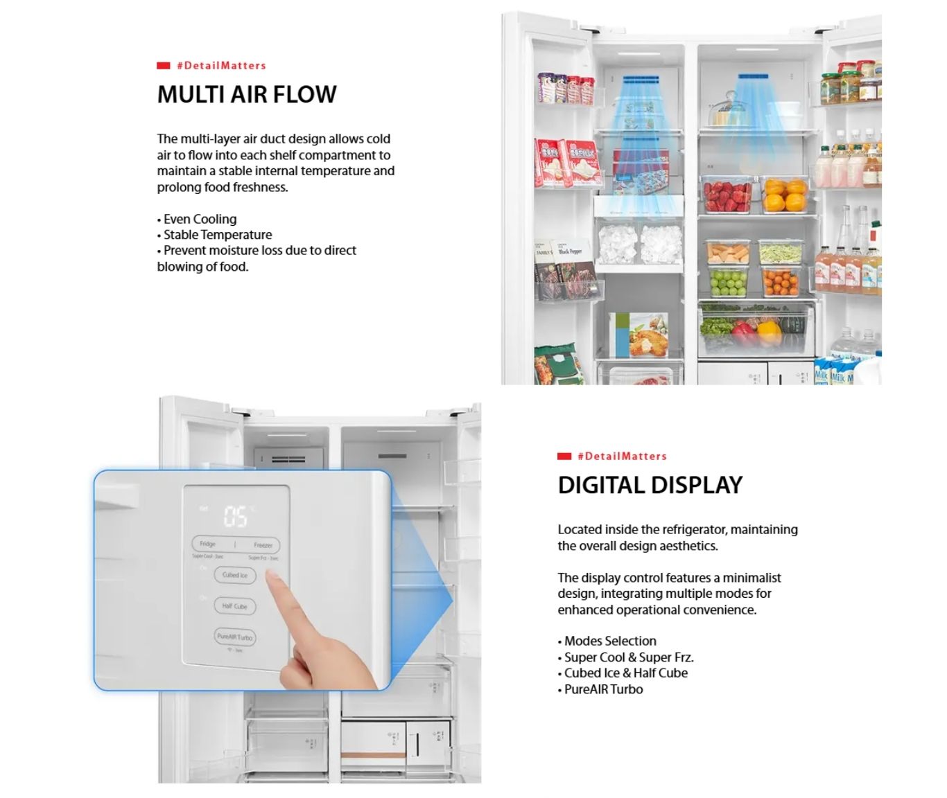 Inverter cooling system for quiet and energy-efficient use