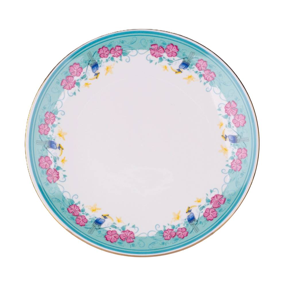 10" The Heritage Garden Ceramic Dinner Plate Set of 2 - Image 2