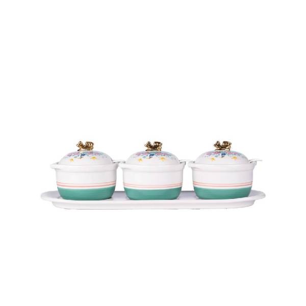 The Heritage Garden Collection Ceramic Cruet Set