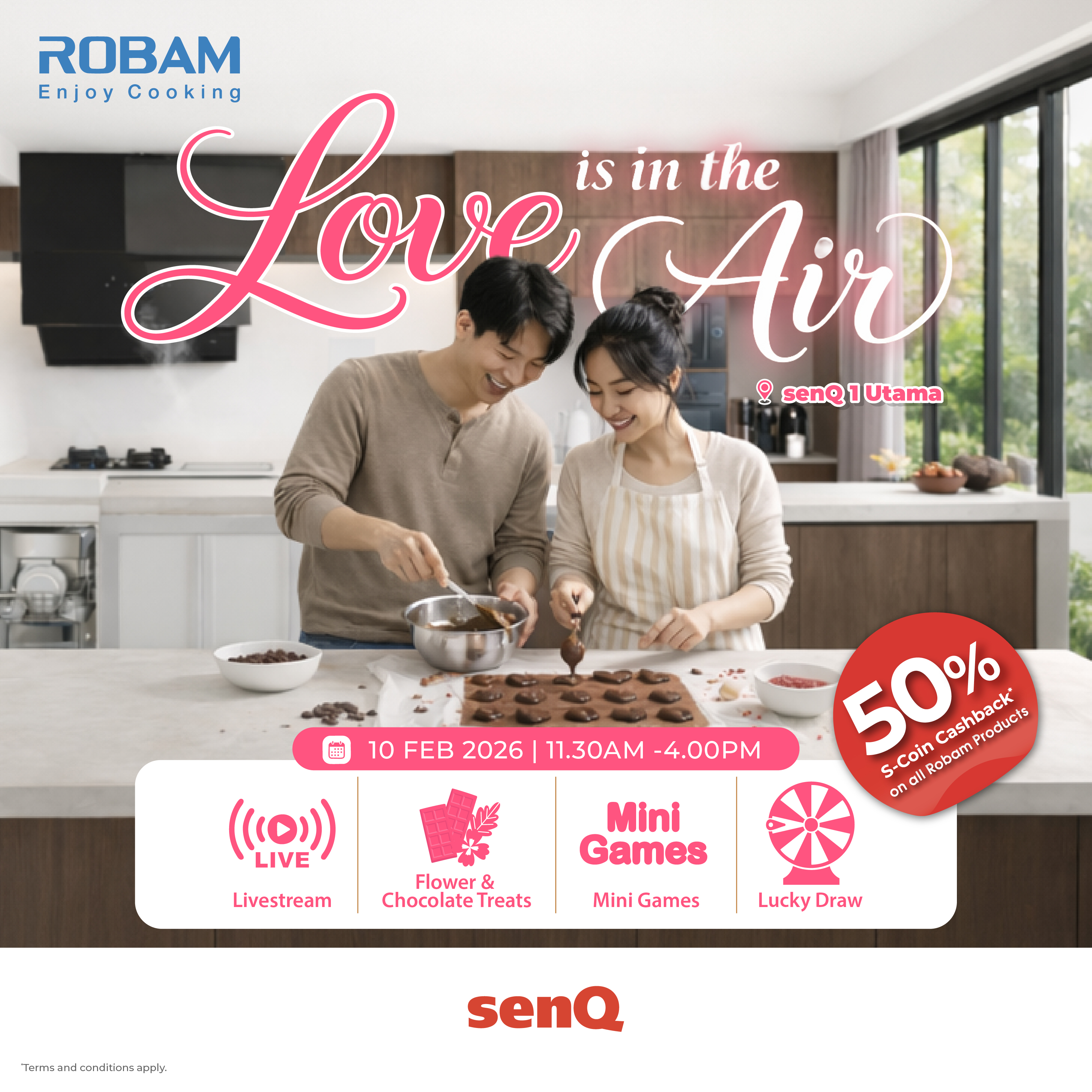 50%* S-Coin Cashback Awaits!