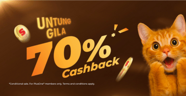Untung Gila 70% S-Coin Cashback