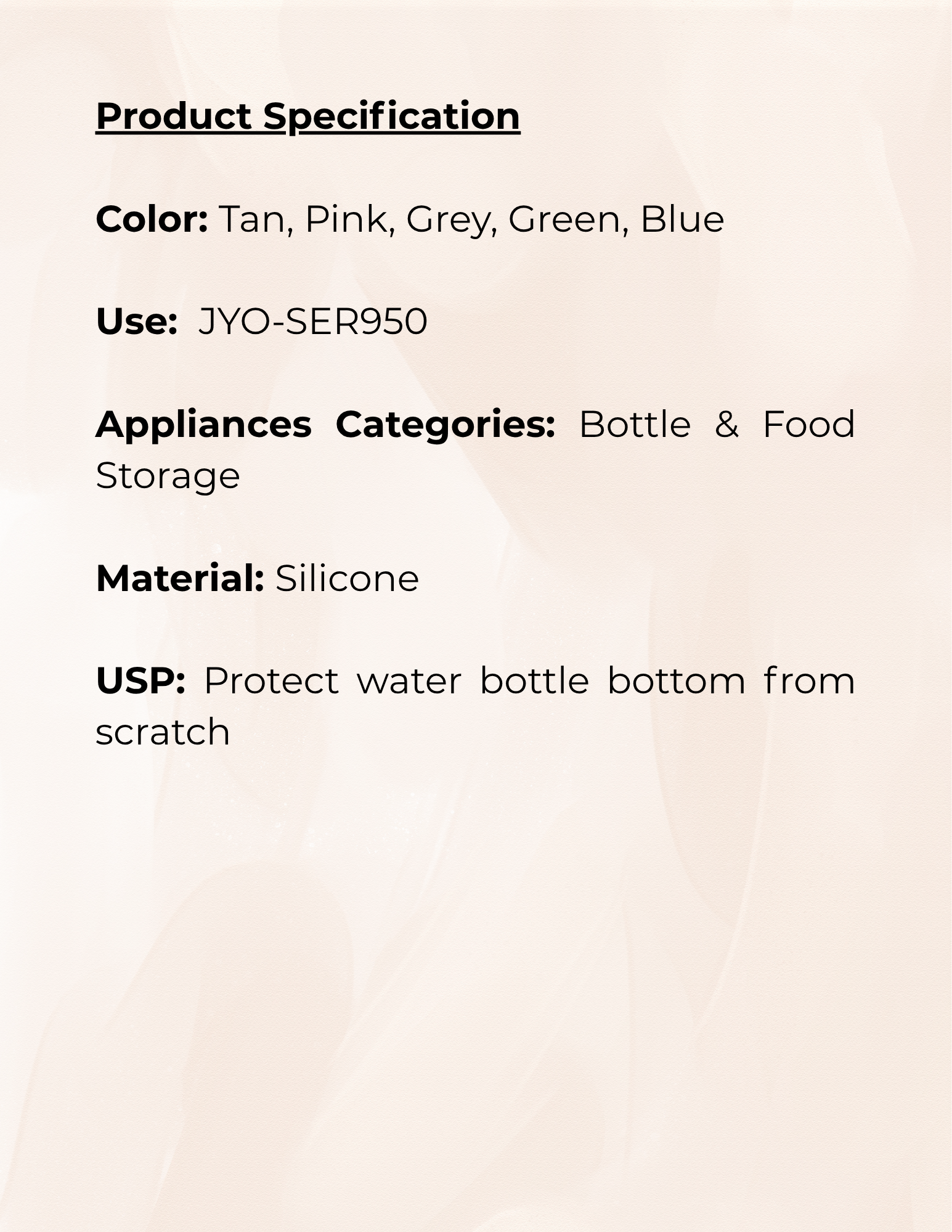 Joyoung Bottle Cap