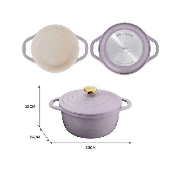 Air Stewpot 24 cm Grey Dove