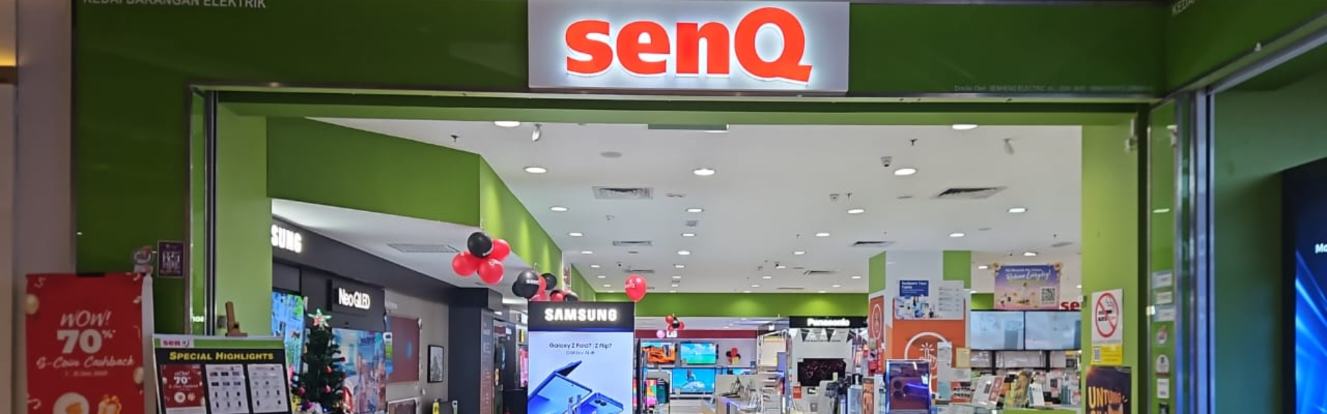 senQ Melawati Mall Ampang