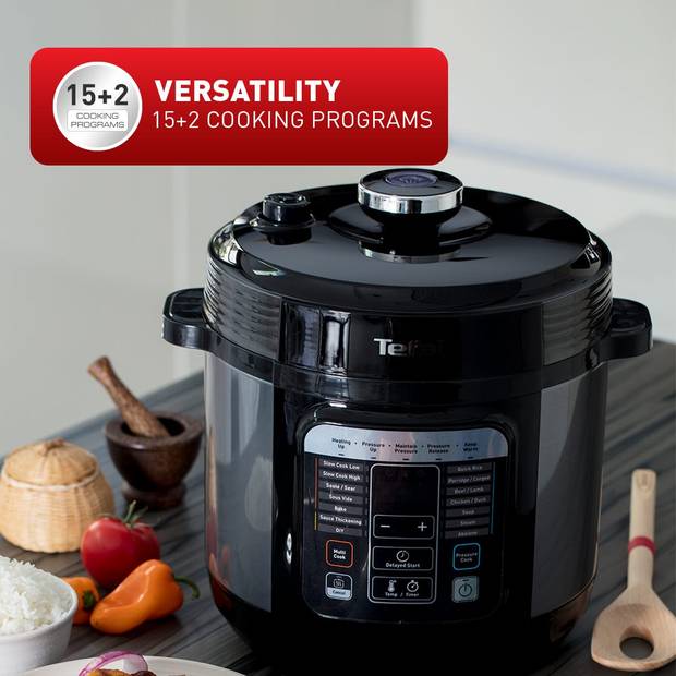 15 plus 2 cooking programs for versatile home cooking