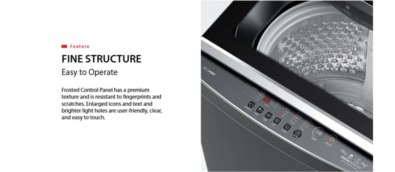 Touch control panel with clear display and easy operation