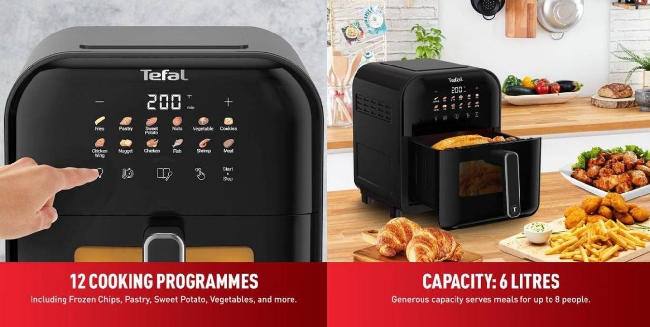 Tefal Easy Fry air fryer consistent cooking results