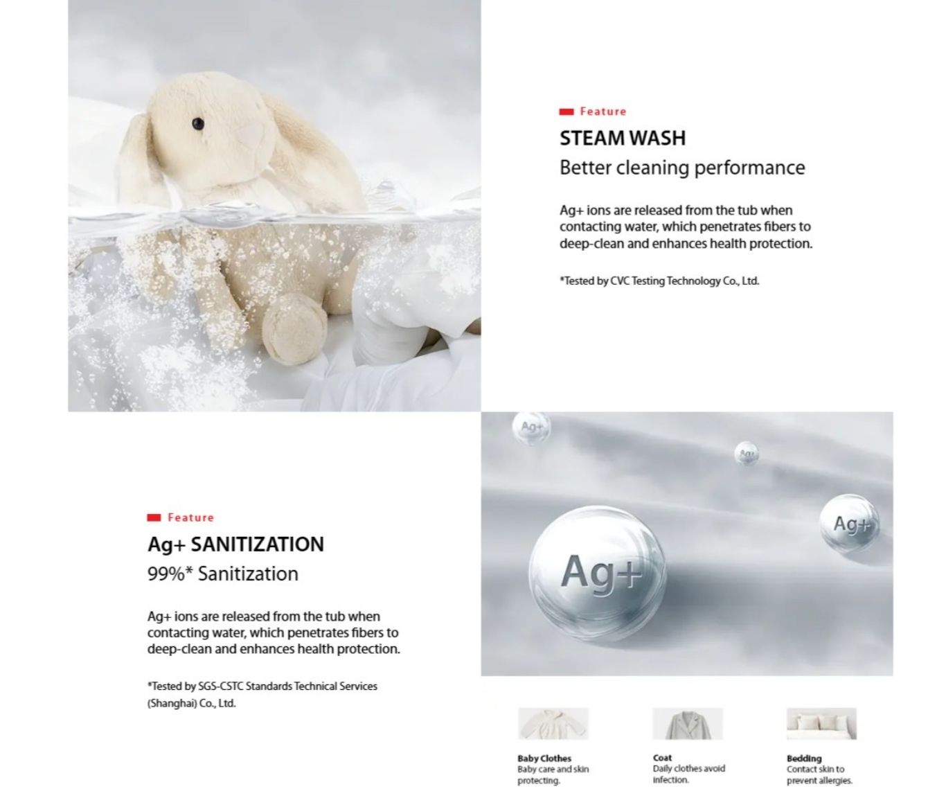 Ultra fine bubble technology removes deep stains