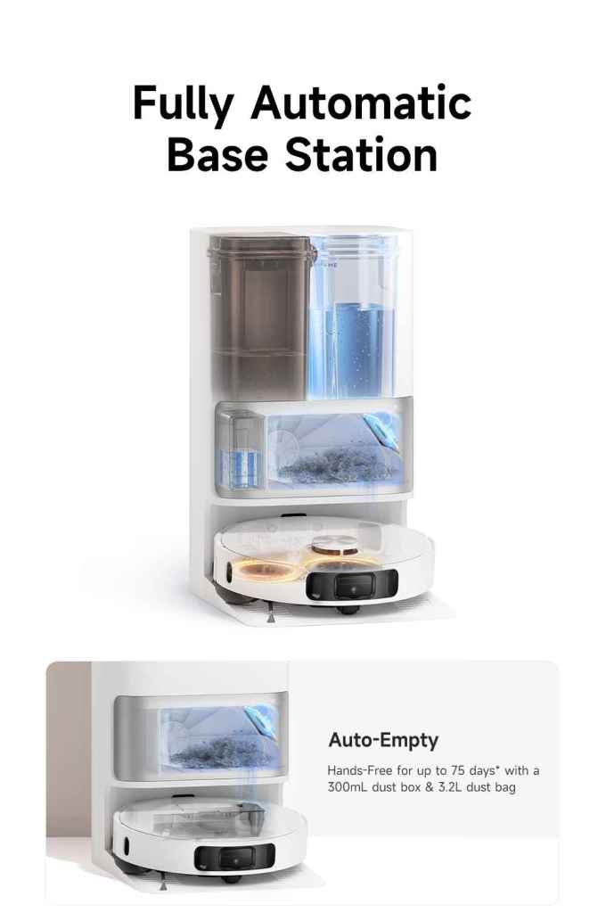 L10s Ultra Gen 2 with auto-empty base station for cleaning.