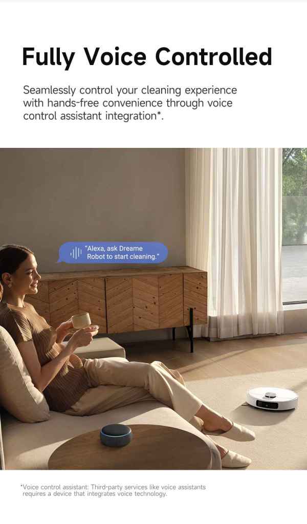 L10s Ultra Gen 2 voice control through Alexa.