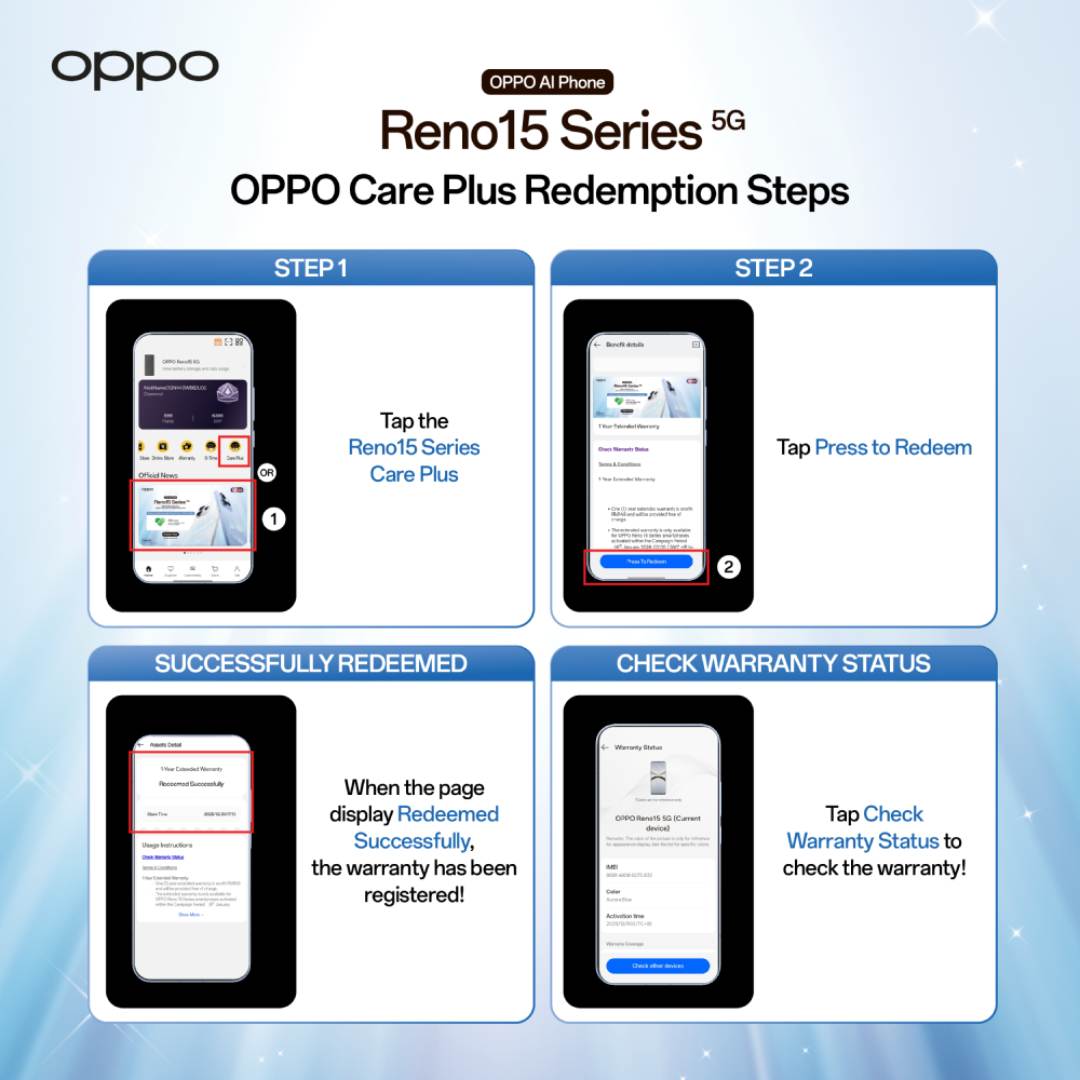 [Pre-order] Reno15 F 5G with 12GB+256GB (ETA:17 Jan 2026 Onwards) - Image 3