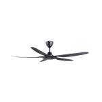 56" Matt Black Ceiling Fan