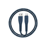 USB-A to Lightning cable for charging and syncing devices