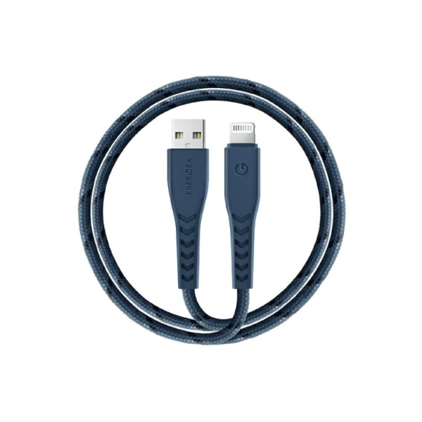USB-A to Lightning cable for charging and syncing devices