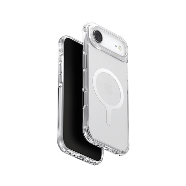 Clear phone case for everyday protection and grip