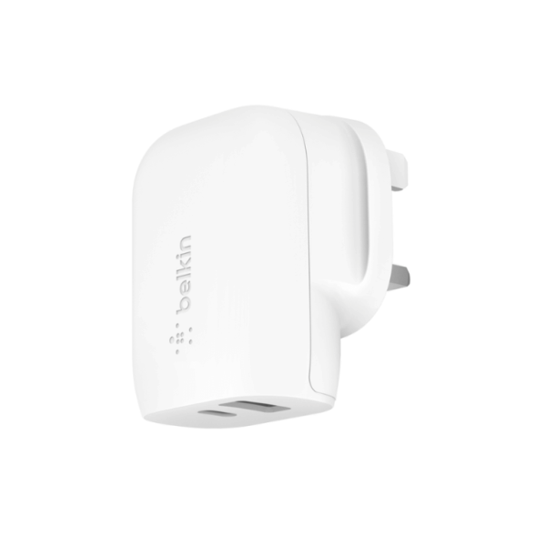 Dual-port wall charger for fast charging devices