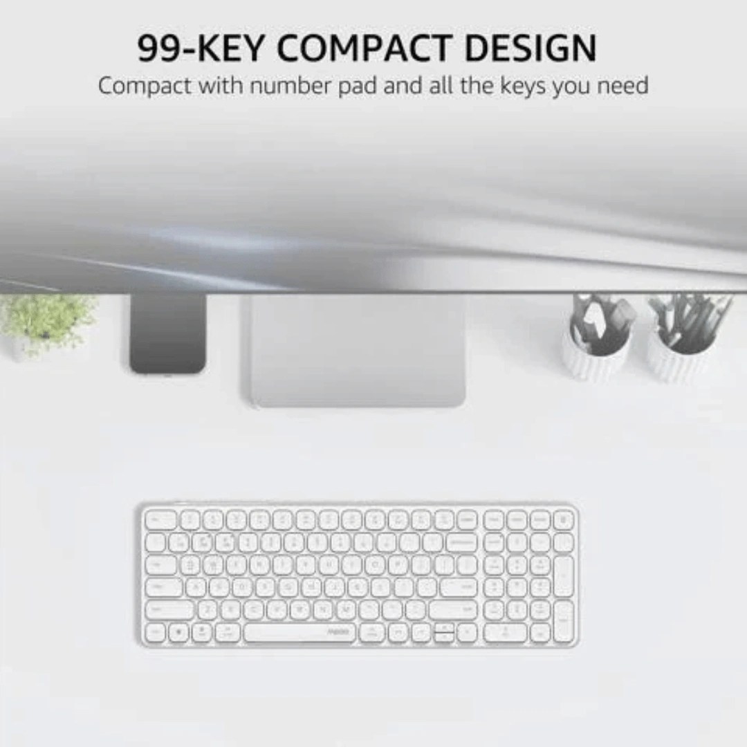 E9350L Ultra-slim Multi-mode/Rechargeable/Wireless Keyboard - Image 11