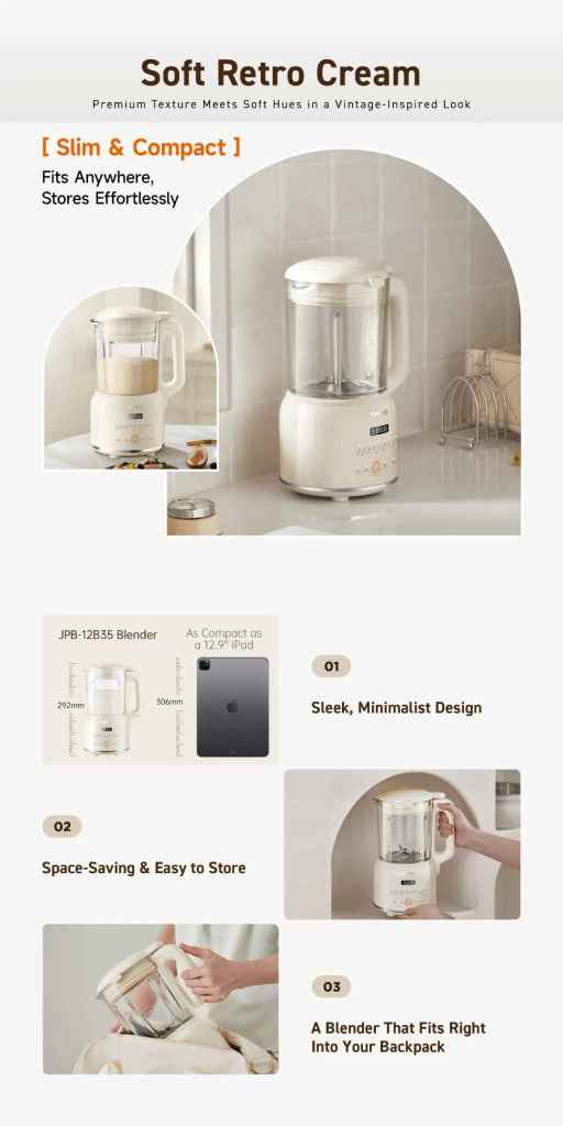 Joyoung Mini Multifunctional Blender Product Highlights
