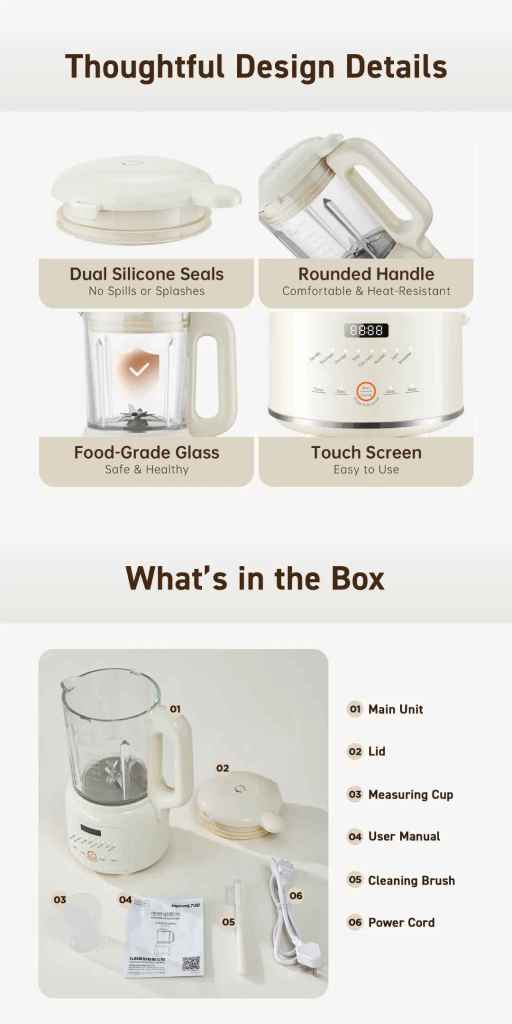 Joyoung Mini Multifunctional Blender Product Highlights