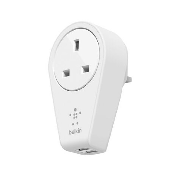 Swivel 2 Port USB Charger Adaptor