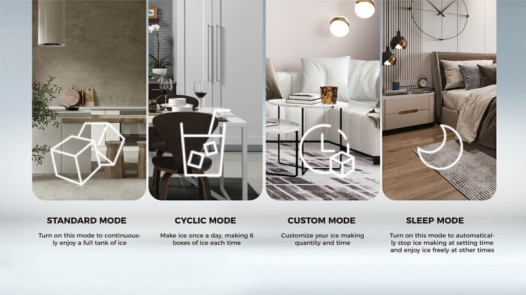 4 mode for Haier fridge