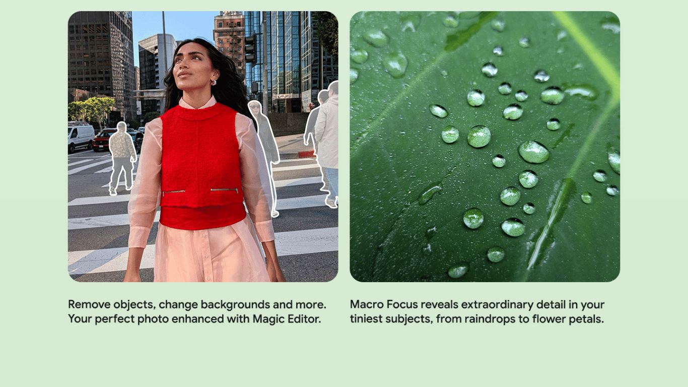 Pixel 10a Magic Editor object removal