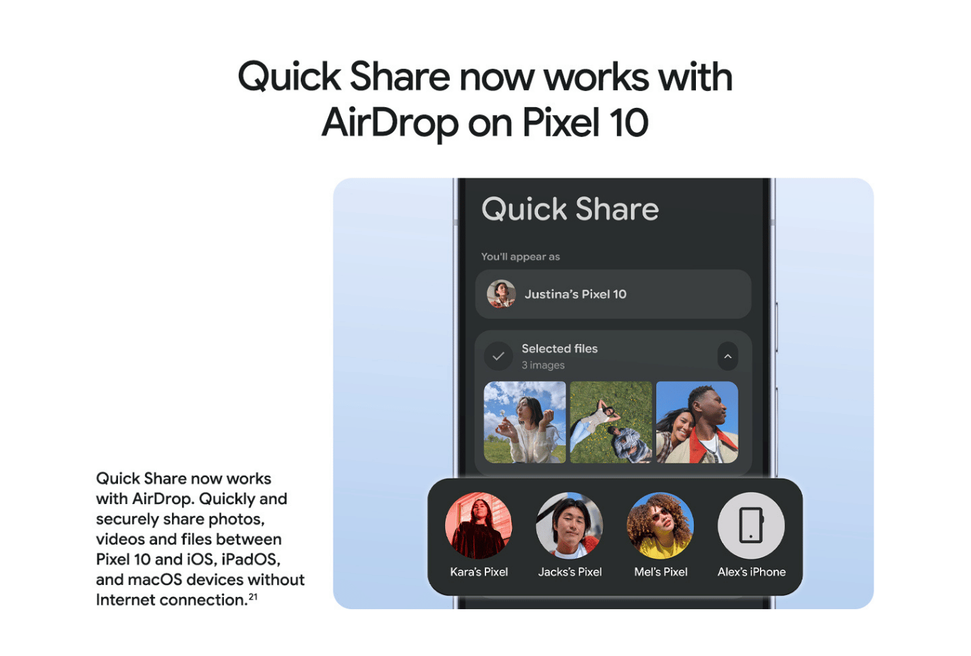 Pixel 10a battery life disclaimer