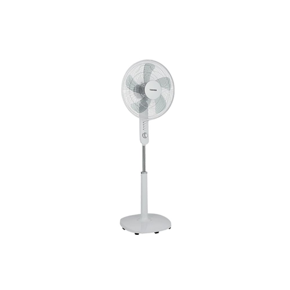 16″ Stand Fan White - Image 4