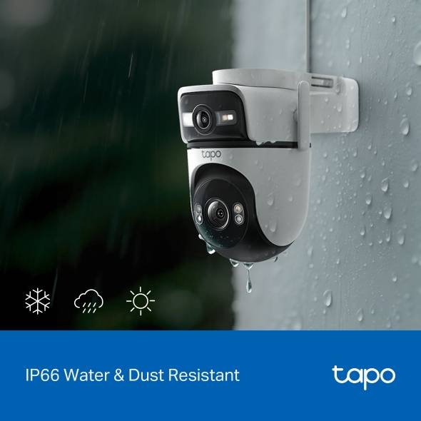 Tapo C545D water and dust resistant