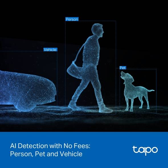 Tapo C545D AI detection with no fee