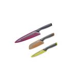 Tefal 3 Pcs Fresh Kitchen Knives Set With Cover TEF-K122S324