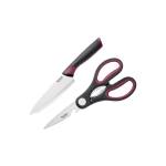 Tefal 2 Pcs Comfort Set Sciss+Knife Comfort Red Gam Tef TEF-K250S2