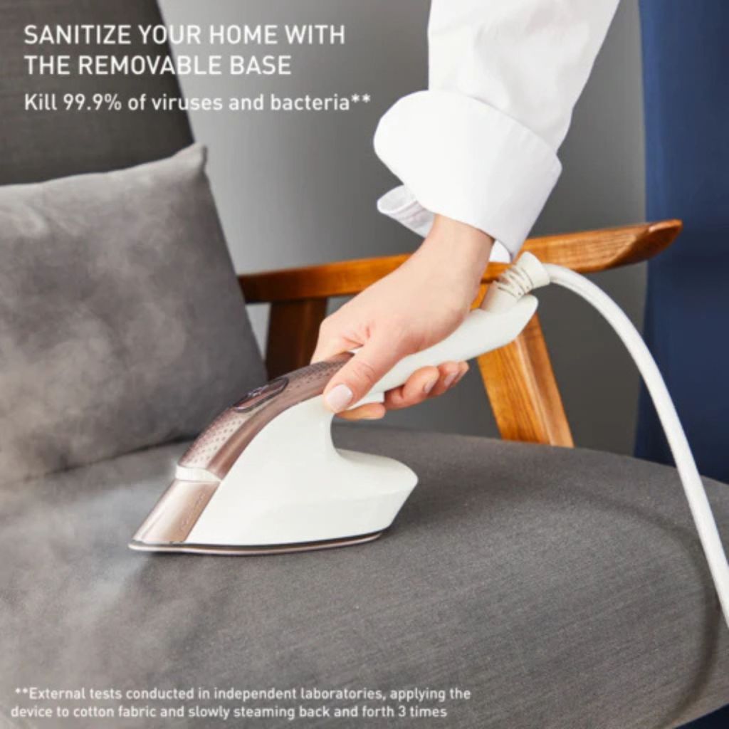 Tefal IXEO Vision All-in-One Steaming Ironing Solution Garment Steamer TEF-QT1811 features