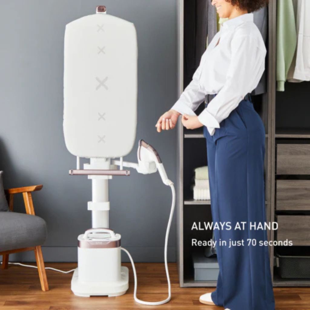 Tefal IXEO Vision All-in-One Steaming Ironing Solution Garment Steamer TEF-QT1811 features
