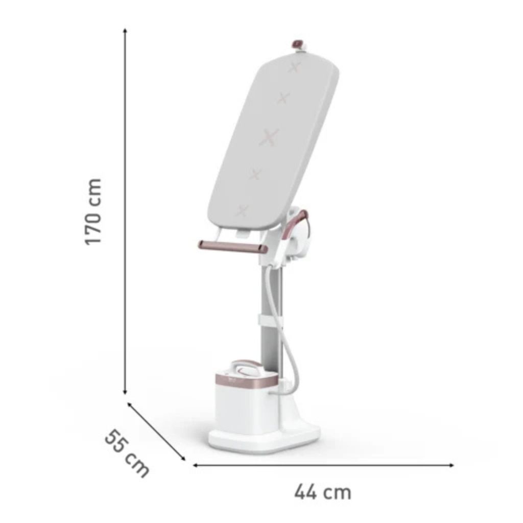 Tefal IXEO Vision All-in-One Steaming Ironing Solution Garment Steamer TEF-QT1811 size