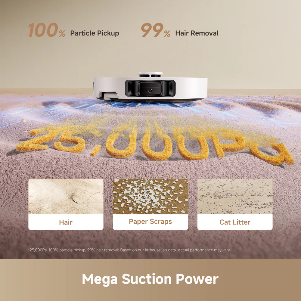 Dreame L10s Ultra Gen 3 Robot Vacuum DRM-L10SU3GL mega suction power