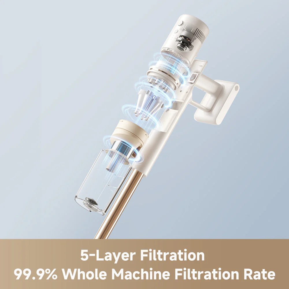 Dreame V11 Pro Cordless Stick Vacuum DRM-V11PROGL 5 layer filtration