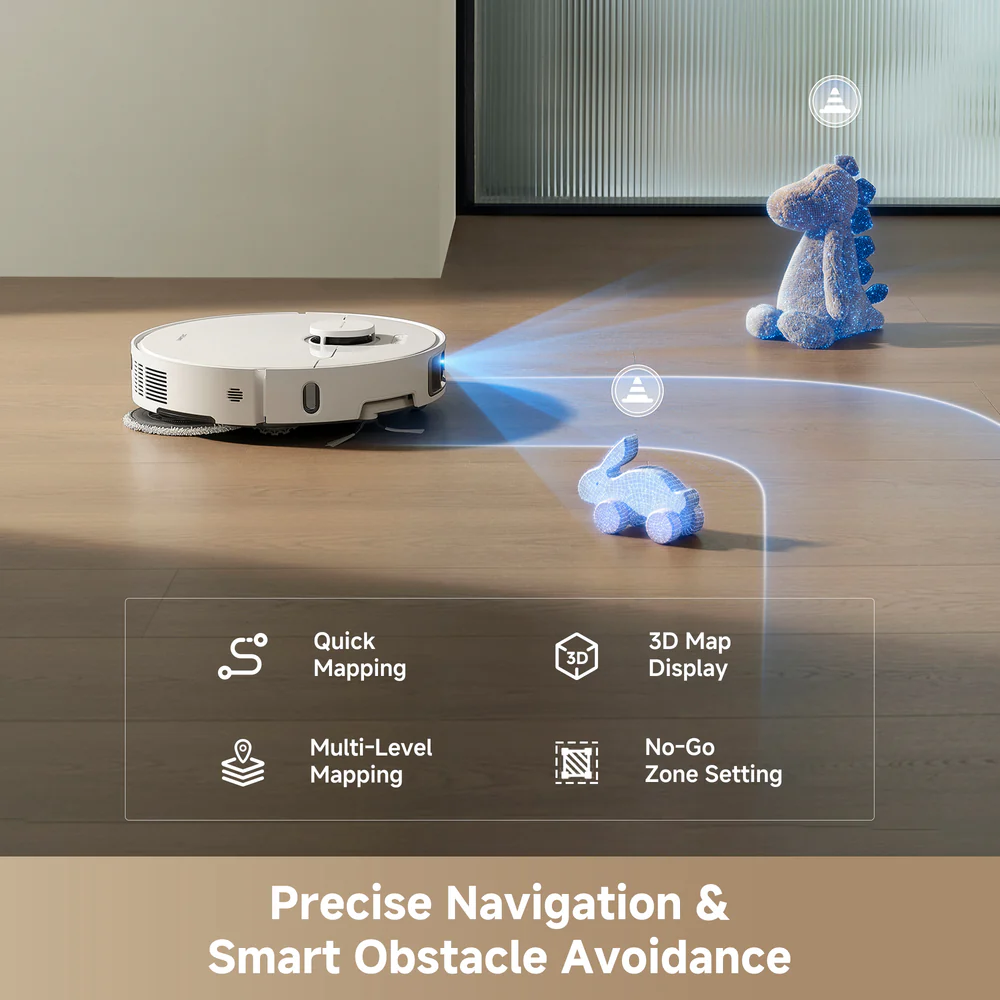 Dreame L10s Ultra Gen 3 Robot Vacuum DRM-L10SU3GL navigation
