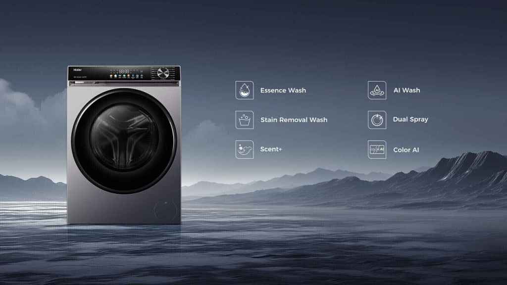 Haier 9KG Front Load Washer HAI-HW90BP12357S8 features